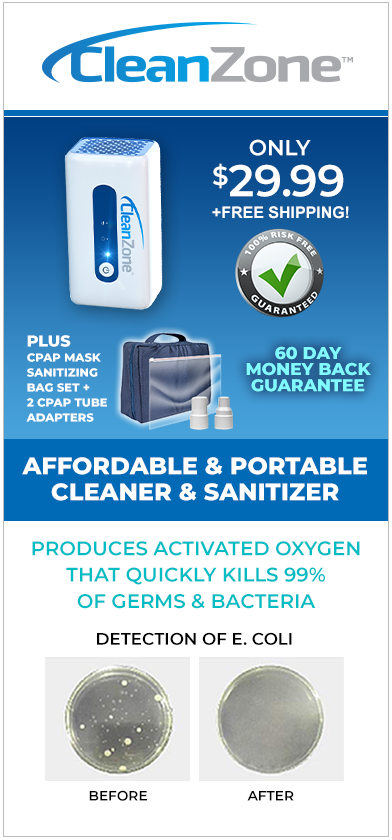 Clean Zone™ - Affordable & Portable CPAP Cleaner & Sanitizer